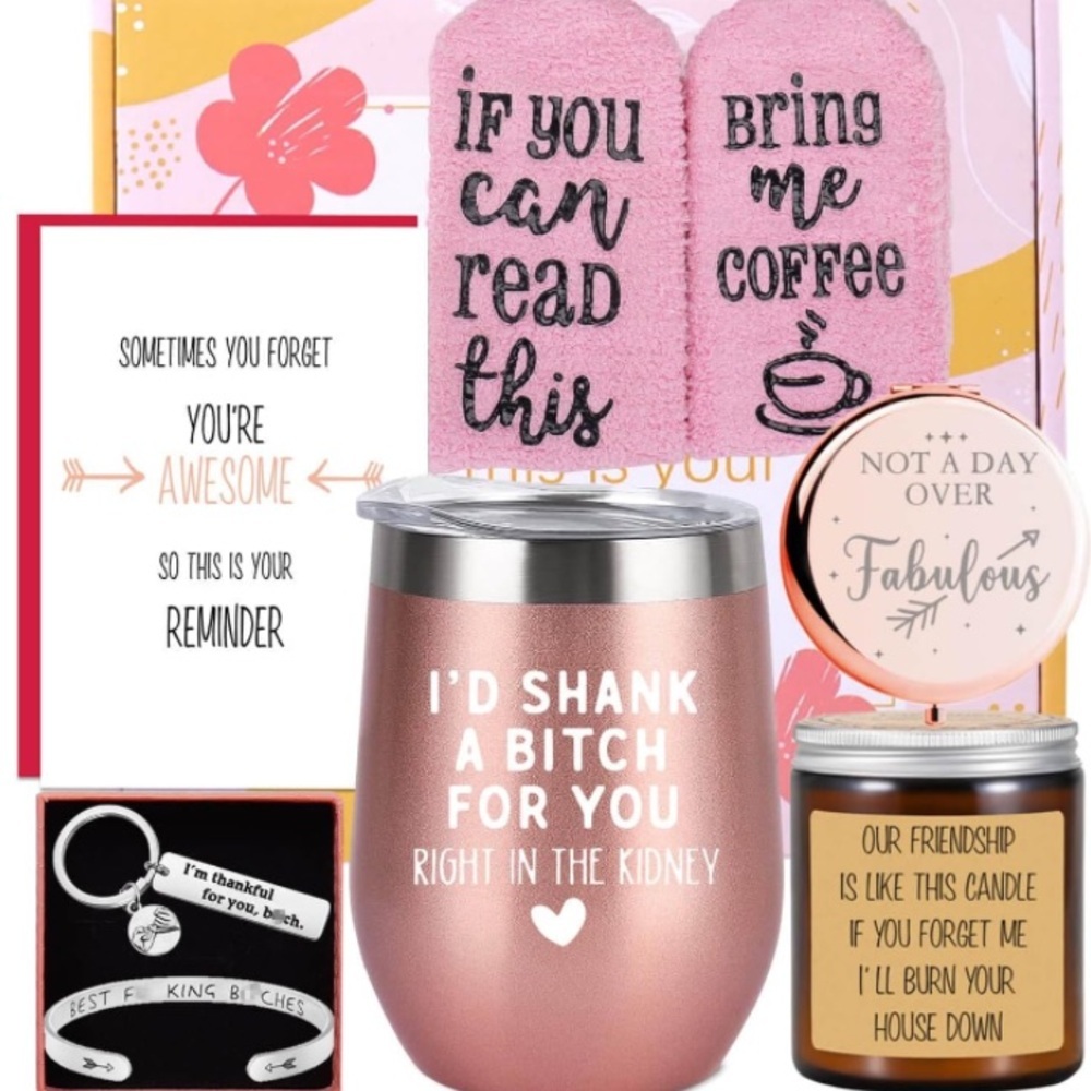 Birthday Gift/ Gift Box/ Present/ Gift Basket for Friends/Women/Funny BFF | NEW!